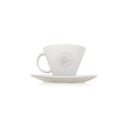 Porcelain Teacup with Saucer